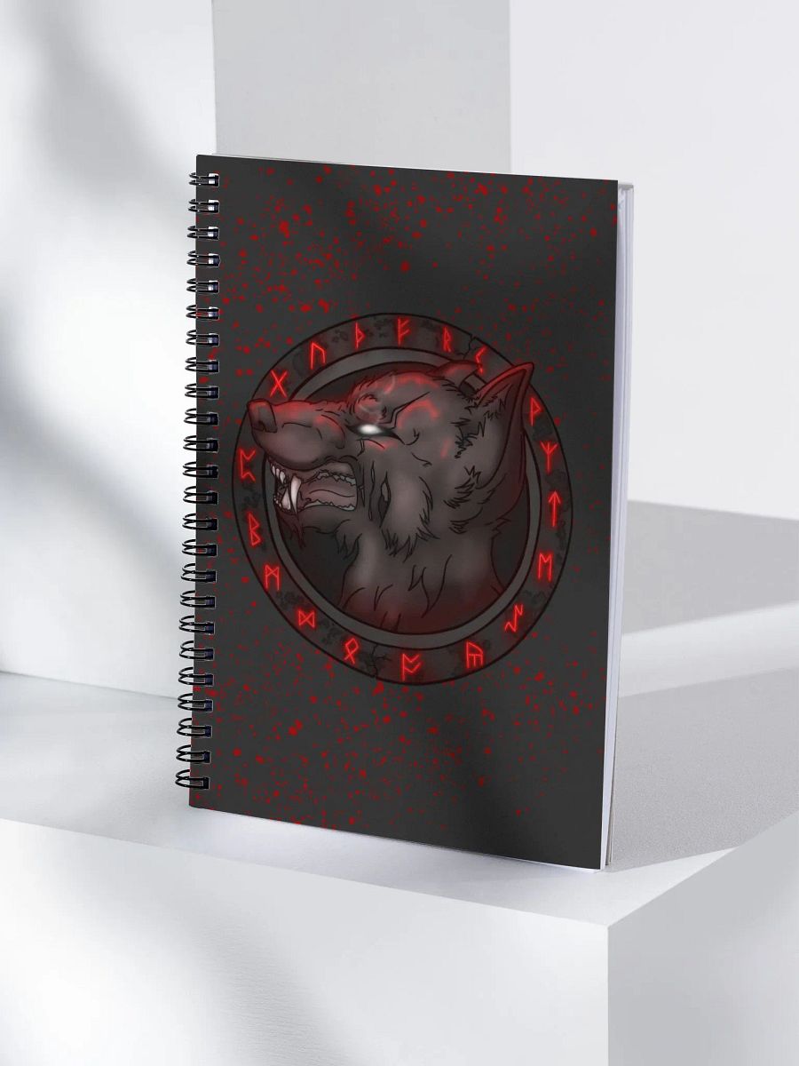 Runic Wolf Notebook product image (4)