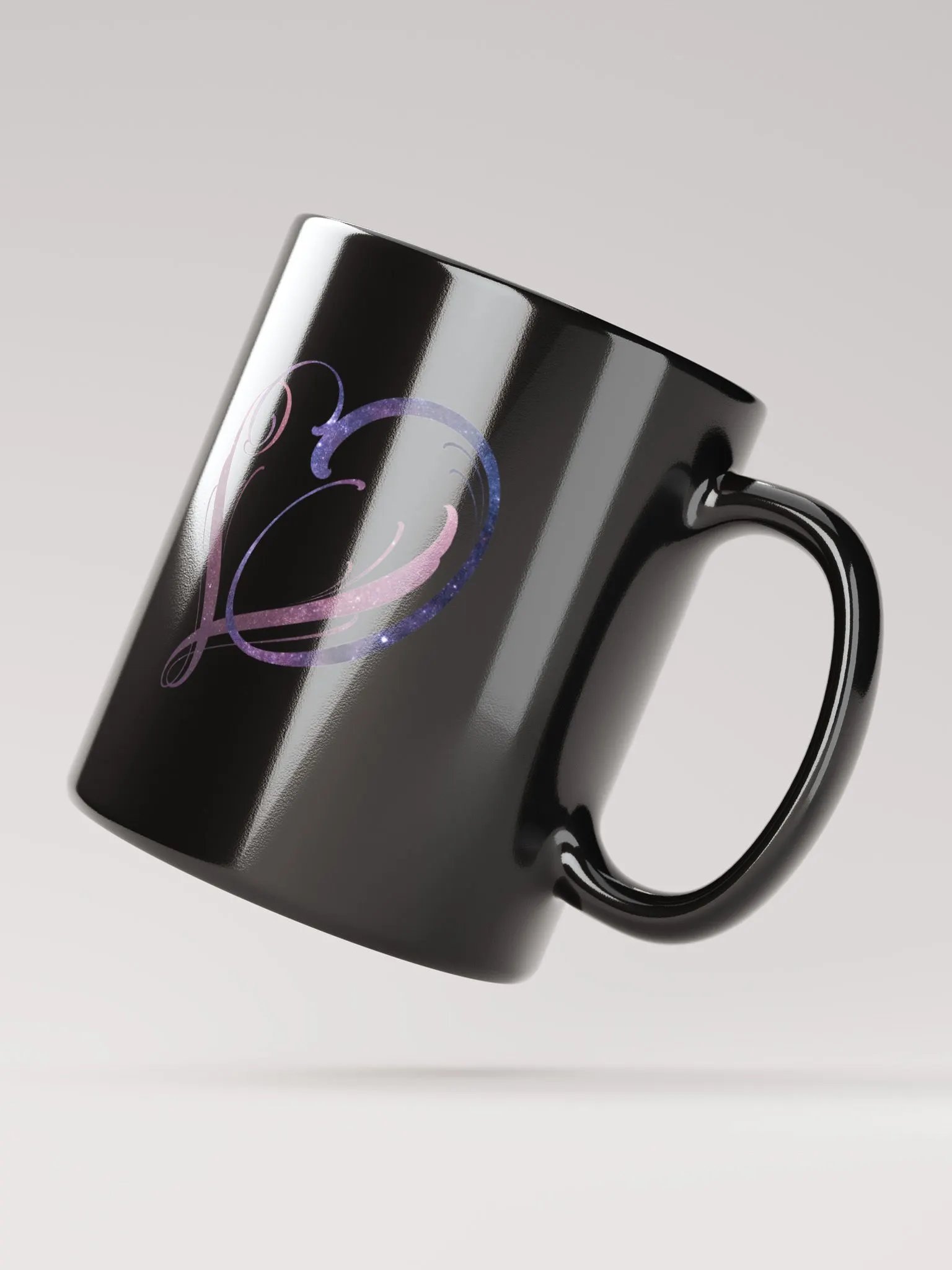 Galaxy Logo Black Coffee Mug product image (5)