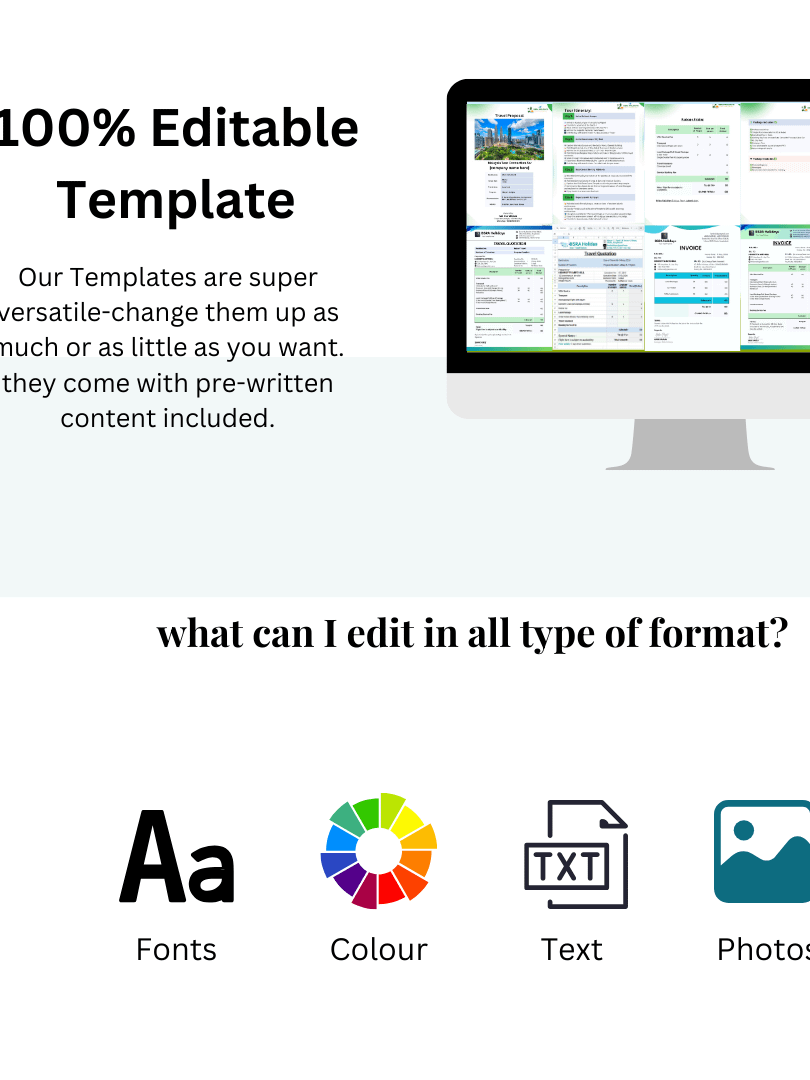 Travel Agent Business Documents Bundle product image (6)