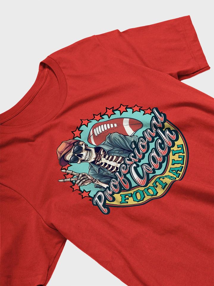 Professional Coach Skeleton Football Iconic Softness T-Shirt product image (2)
