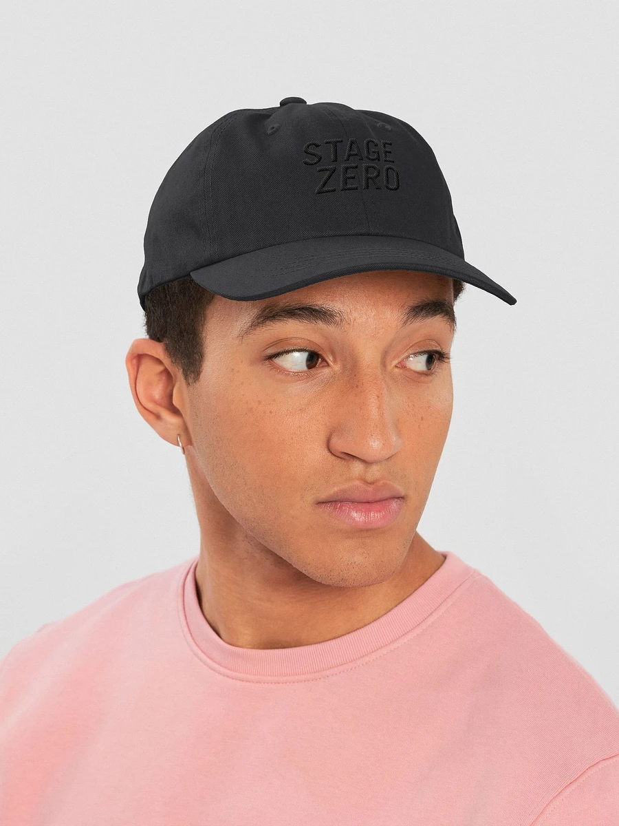 SpaceX Inspired Stage Zero Dad Hat Black on Black product image (5)