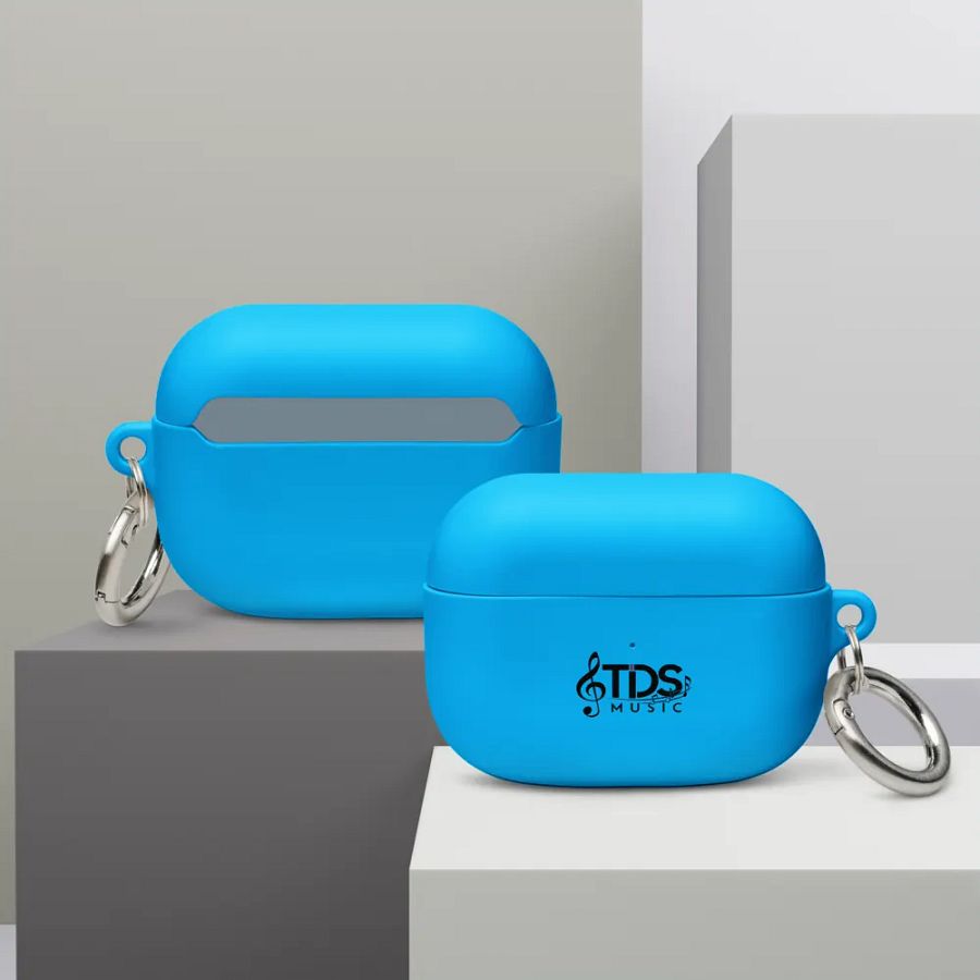 TDS Music AirPods Case - Protective Silicone with Keychain product image (10)