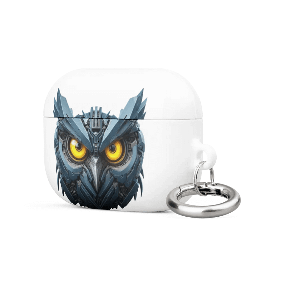 Mechanical Owl All-Over Print AirPods® Case | Ai Design product image (3)