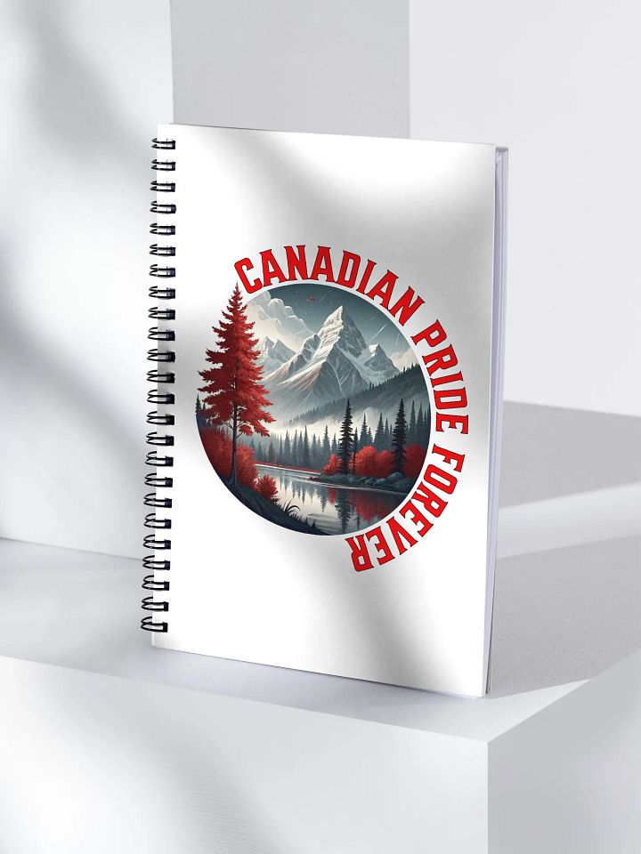 Canadian Pride Forever Spiral Notebook product image (1)
