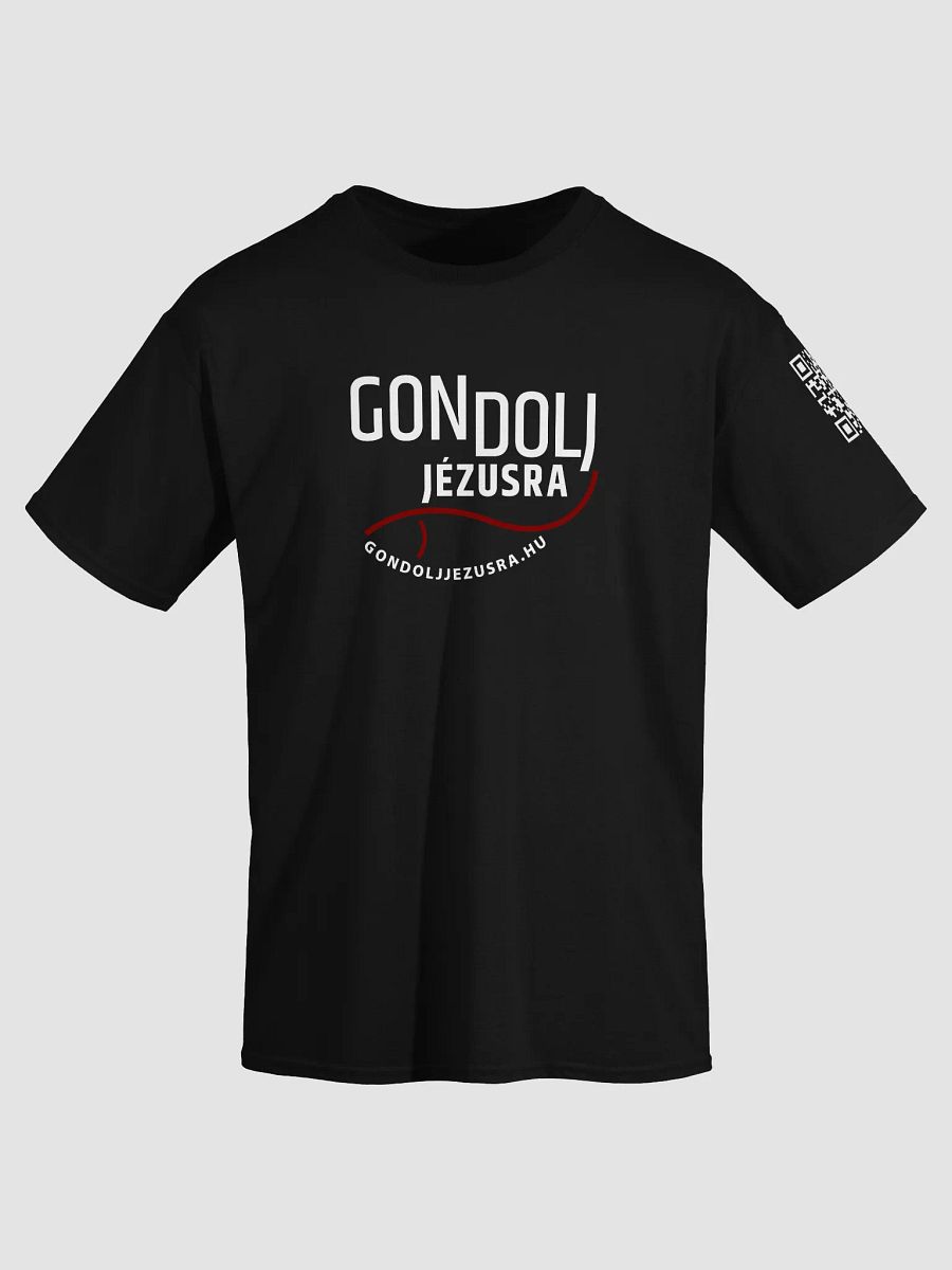 Hungarian Think About Jesus T-shirt Design product image (22)