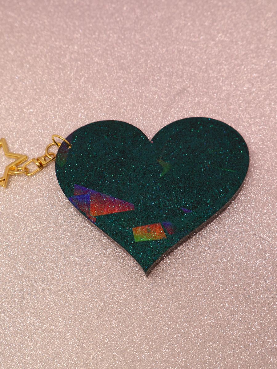 Holographic Heart Keychain product image (4)