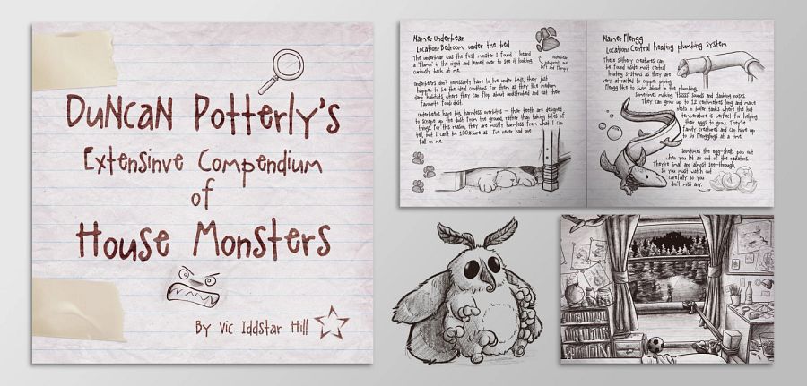 Duncan Potterly's Extensive Compendium of House Monsters product image (2)