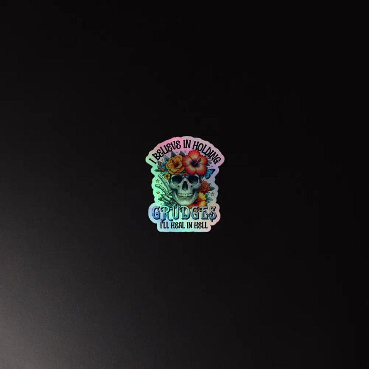 Skeleton With Flowers Sticker product image (4)
