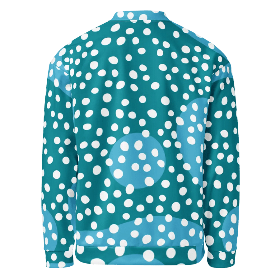 Abstract Fusion Bomber Jacket – Signature Blue Edition product image (3)