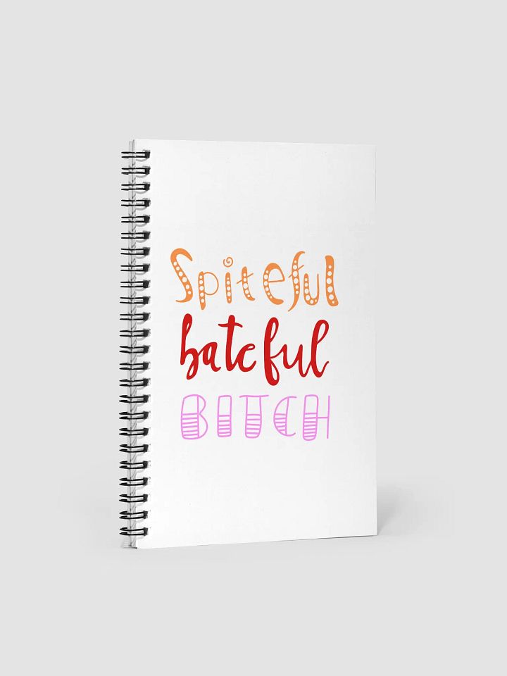 Spiteful Notebook product image (1)