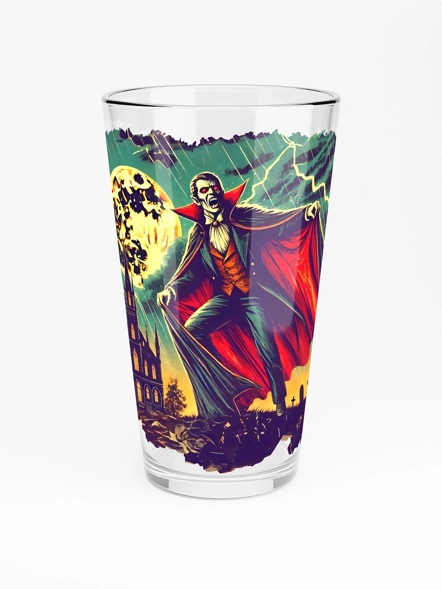 Vampire under a Full Moon 16 oz Glass product image (3)