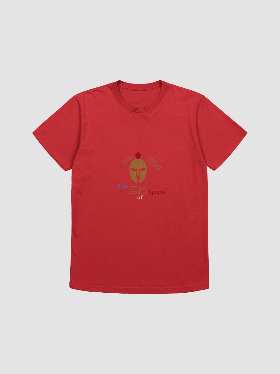 Spartan Geometric Helmet T-Shirt product image (3)