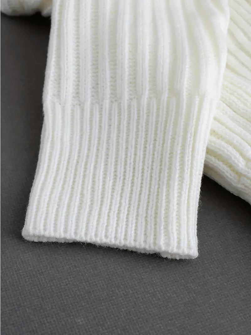Crop knit sweater product image (4)