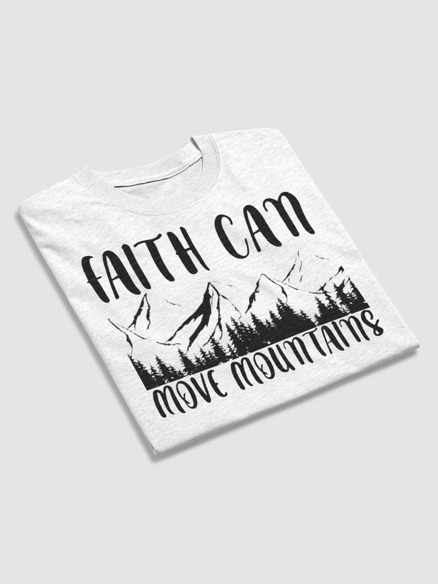 FAITH CAN MOVE MOUNTAINS T-SHIRT product image (4)