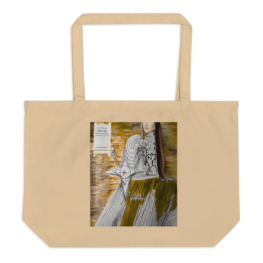Lady gold tote bag product image (1)