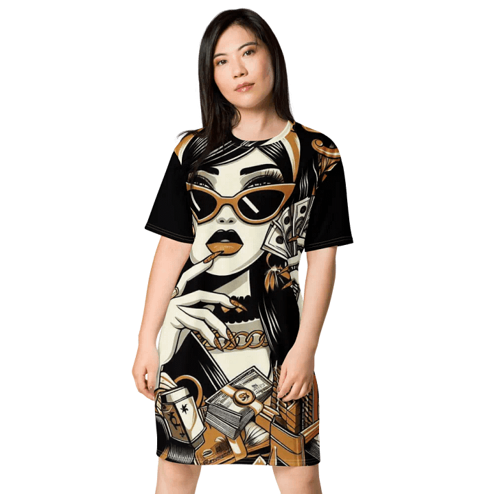 Rich Girl Code Lifestyle Shirt Dress product image (1)