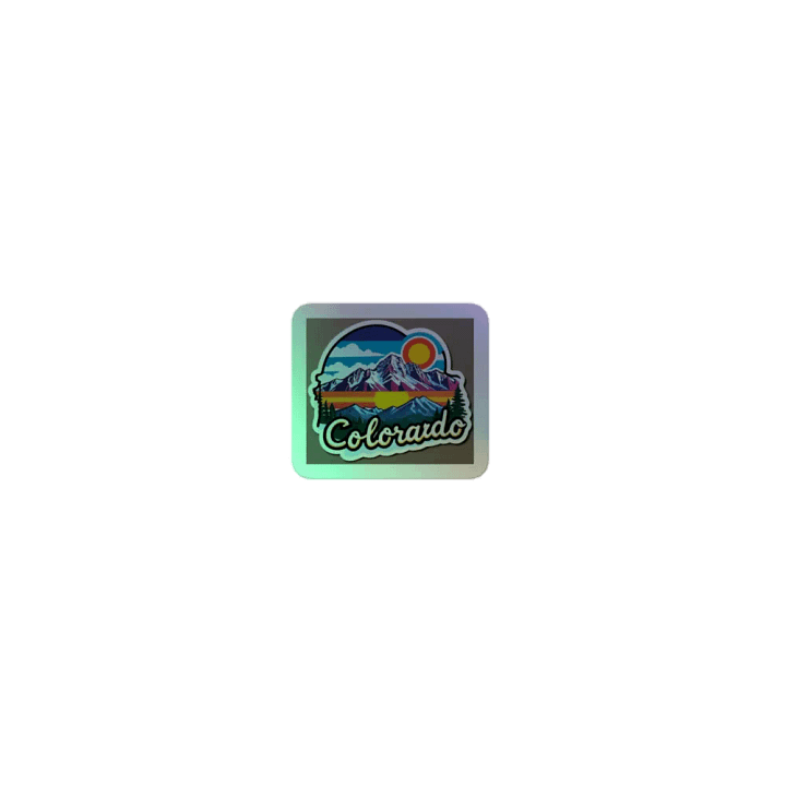 Colorado sunset sticker product image (1)