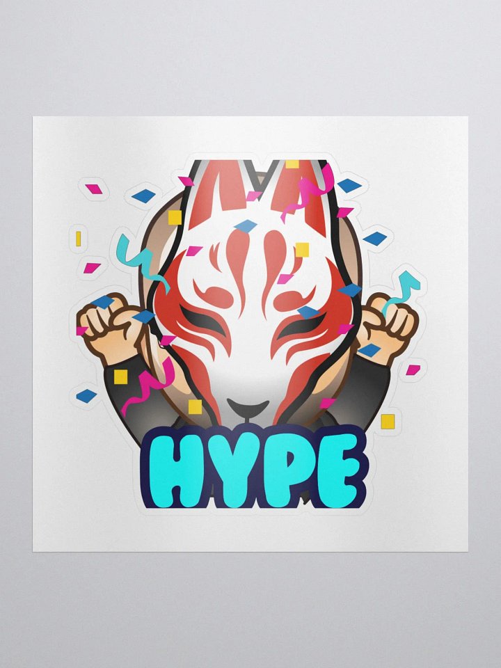 KissCut Sticker HYPE EMOTE product image (1)