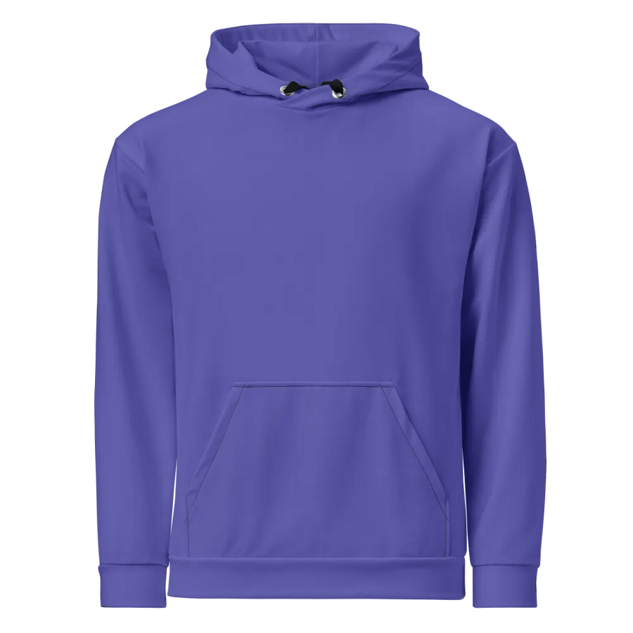 Rebel Bloom Unisex Hoodie - Violet product image (2)