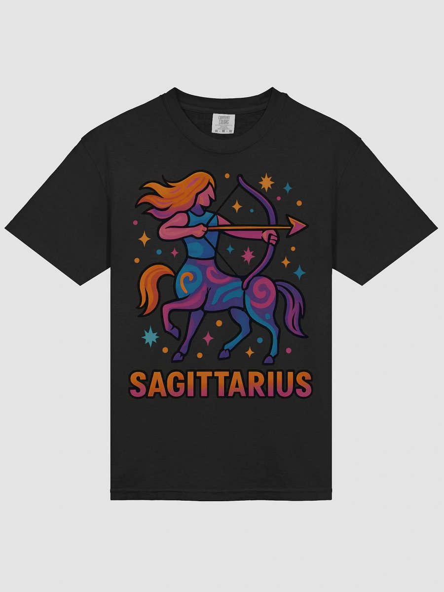 Sagittarius Zodiac Sign T-Shirt – Adventurous & Free-Spirited Star Sign Design product image (3)