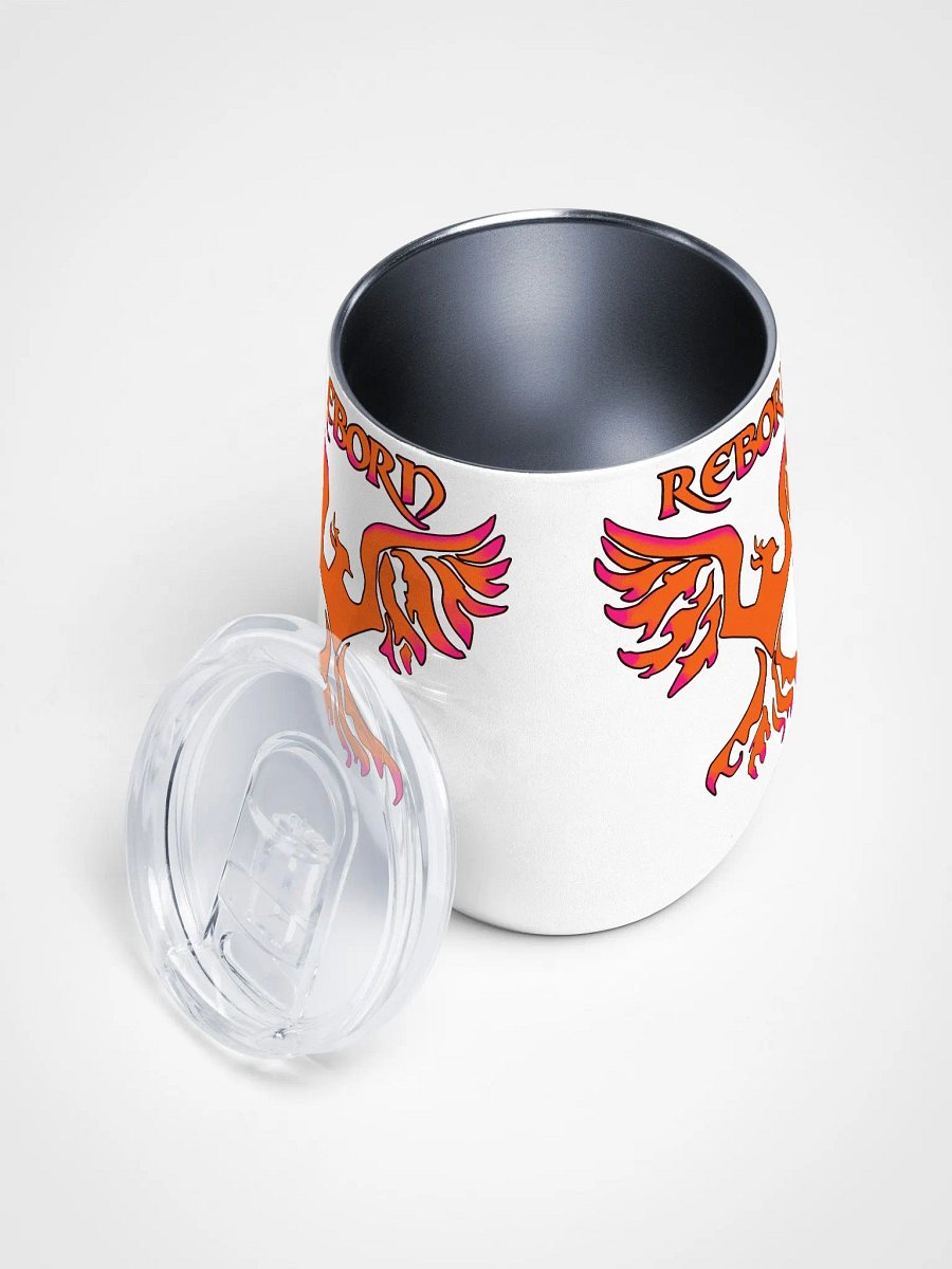 Fire Phoenix Reborn Wine Tumbler product image (3)