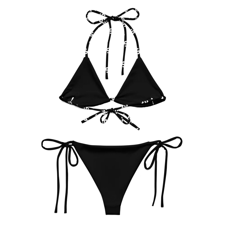 Official Joshy J Womens All Over Logo Top Bikini product image (7)