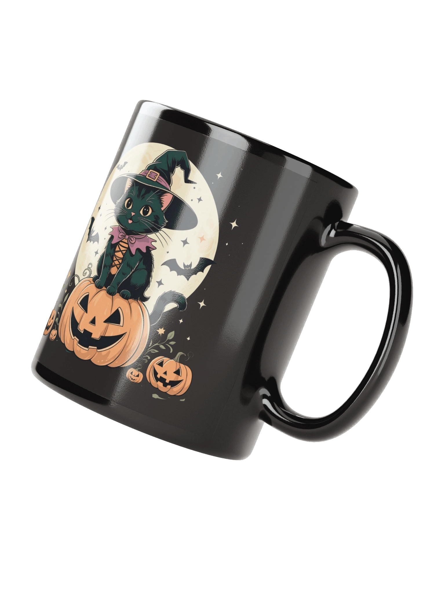 Witchy Black Kitten Halloween Mug product image (2)