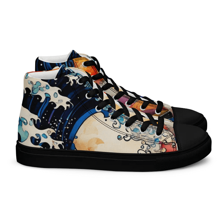 Japanese Whimsical Wave High Tops product image (2)
