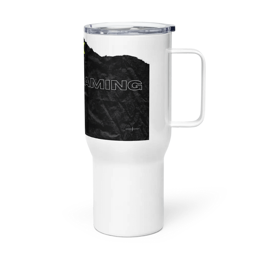 Neon Green Gaming Travel Mug product image (4)