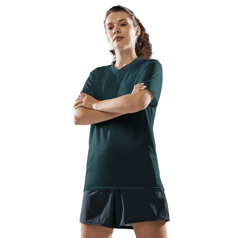 Unisex T shirt with hummingbird Design.  Ideal for the nature lover. Dark teal color product image (10)
