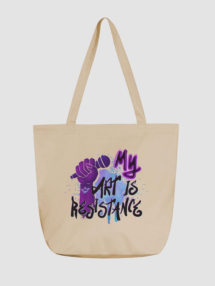 My Art is Resistance Tote Bag product image (5)