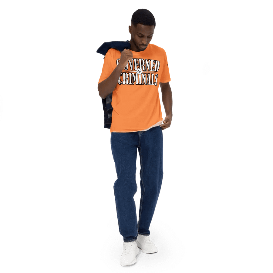 Governed By Criminals - UK - Orange - Crew Neck T-Shirt product image (5)