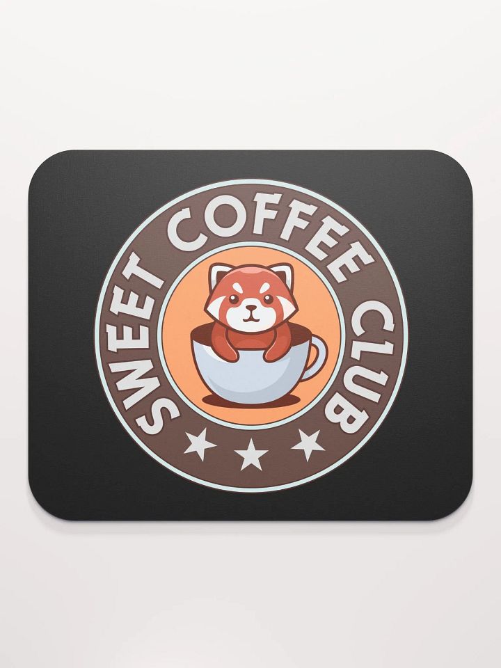 SWEET COFFEE CLUB Red Panda Mouse Pad product image (2)