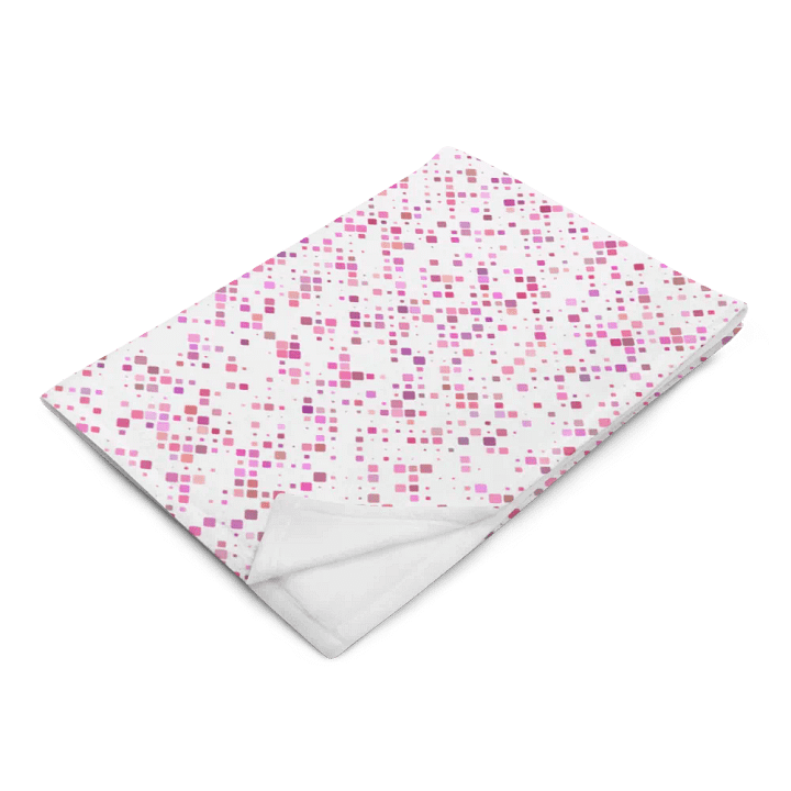 Pink Pixels Blanket product image (2)