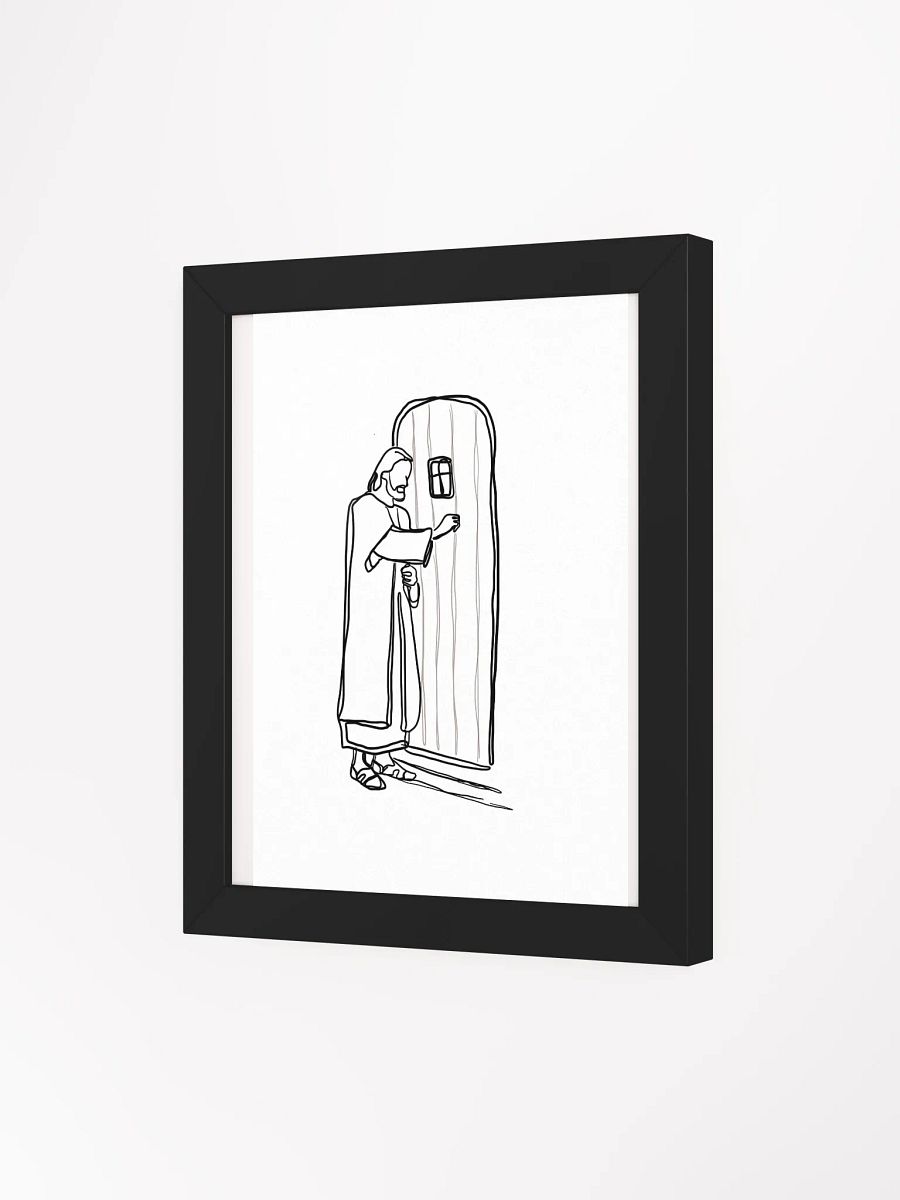 'I Stand At The Door & Knock' Line Drawing product image (3)