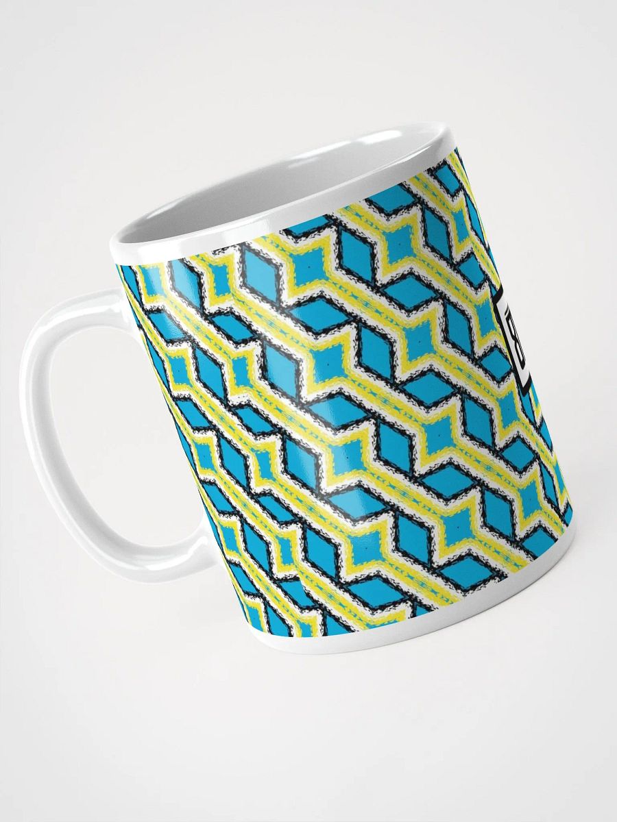 8T Sips Mosaic White Glossy Mug product image (3)
