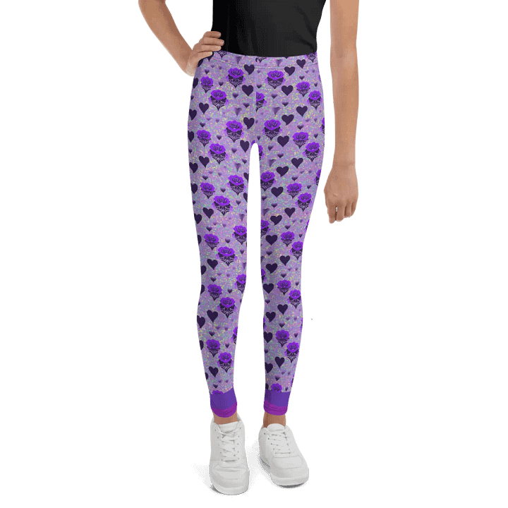 Shadowheart Bloom Iridescent Youth Leggings product image (1)