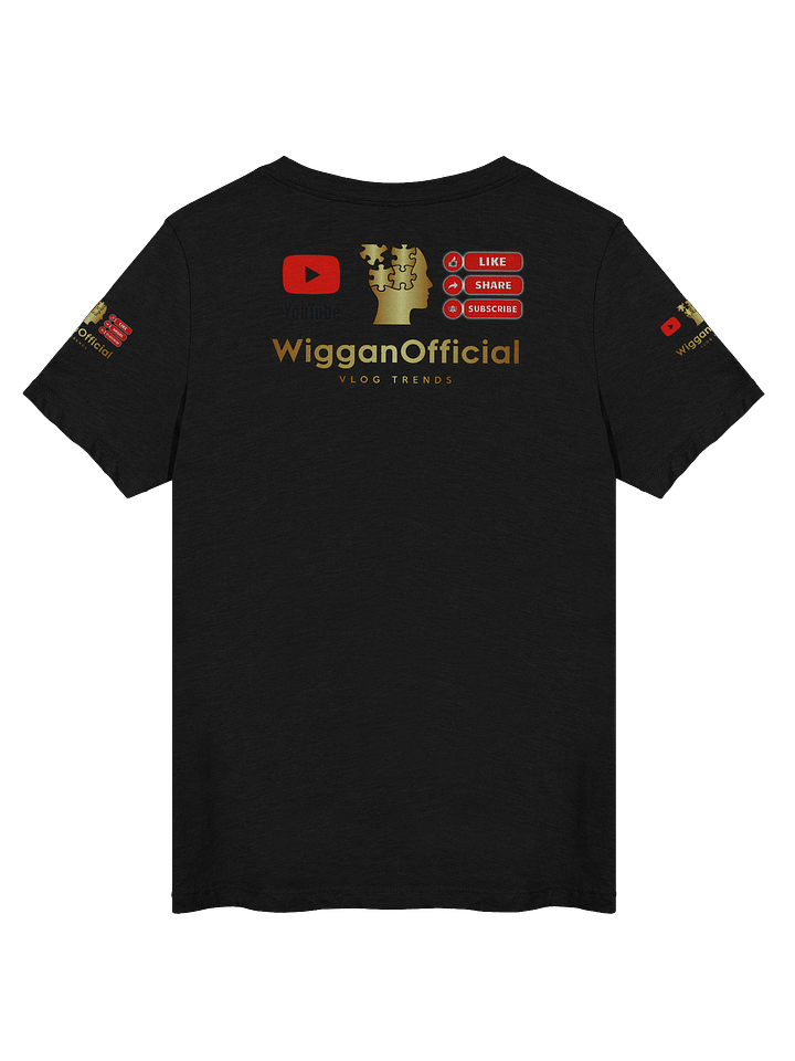 WigganOfficial logo V-Neck T-Shirt product image (2)