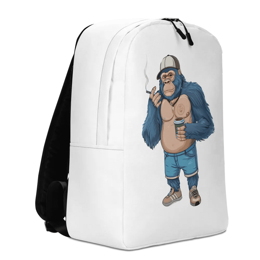 Blue Gorilla Minimalist Backpack product image (3)