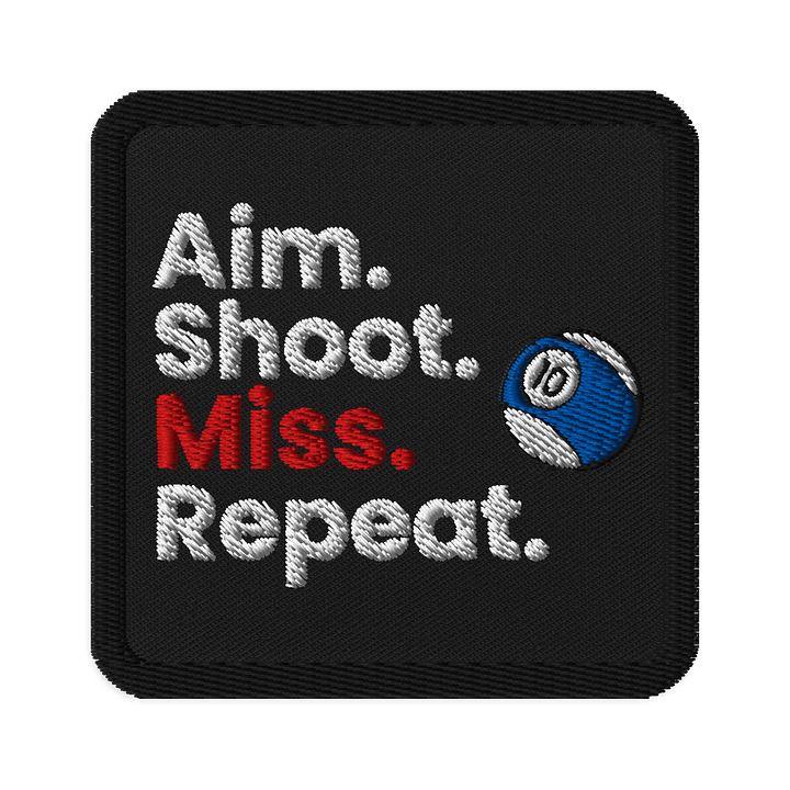 10-ball Pool Life Patch (Black) product image (1)