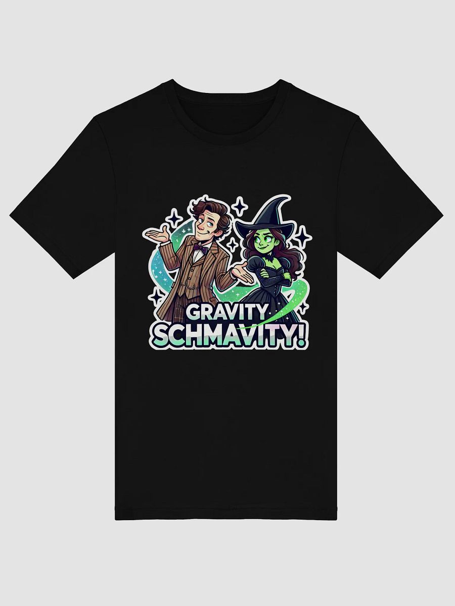 Defying Gravity Schmavity T-Shirt – Bella+Canvas Supersoft Wicked x Doctor Who Tee product image (3)