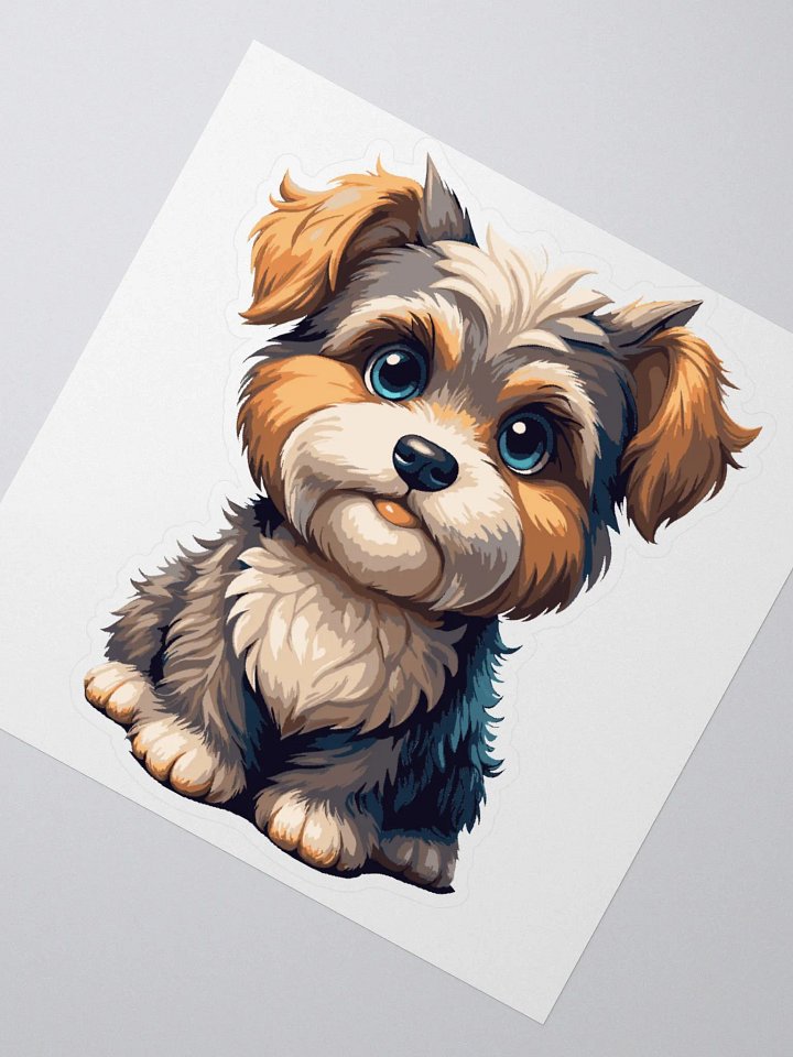 Cute Cartoon Dog 4 , Sticker product image (5)