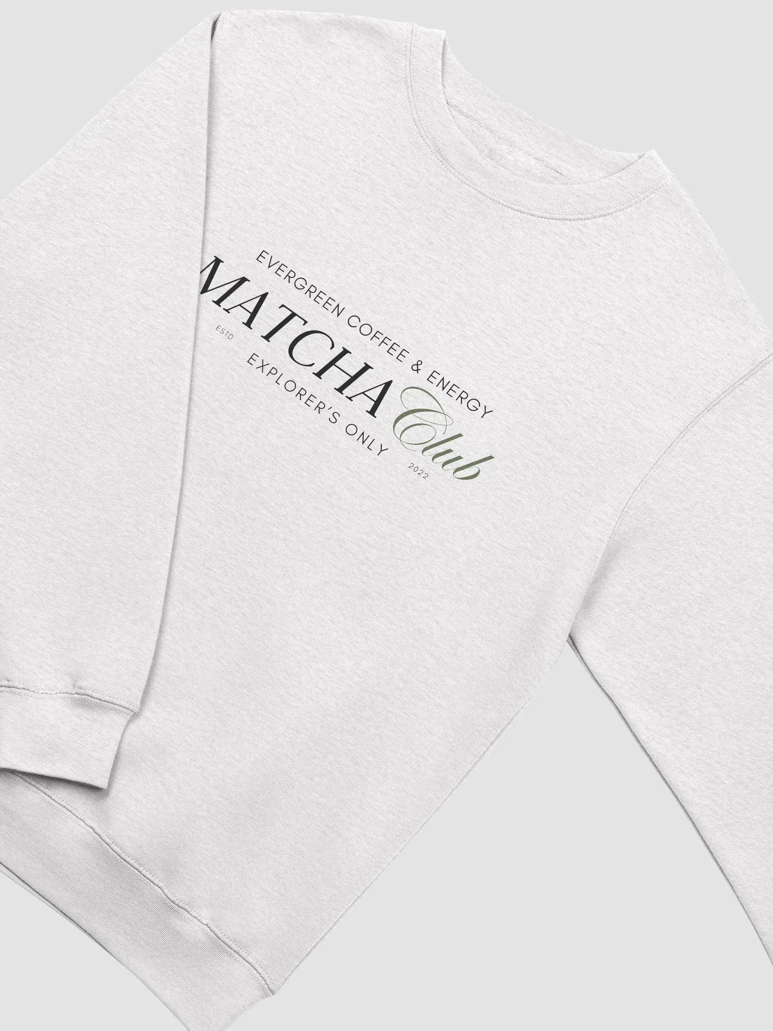 Matcha Club Crew Neck | Sip Society product image (3)