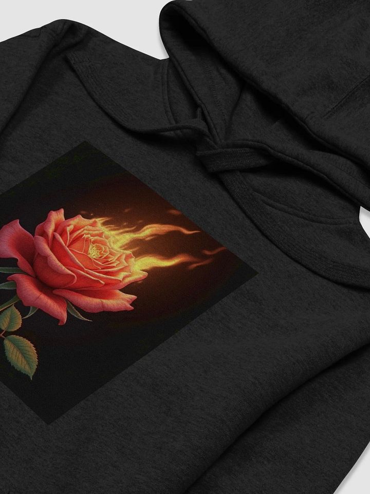 Flaming Rose Unisex Hoodie product image (2)