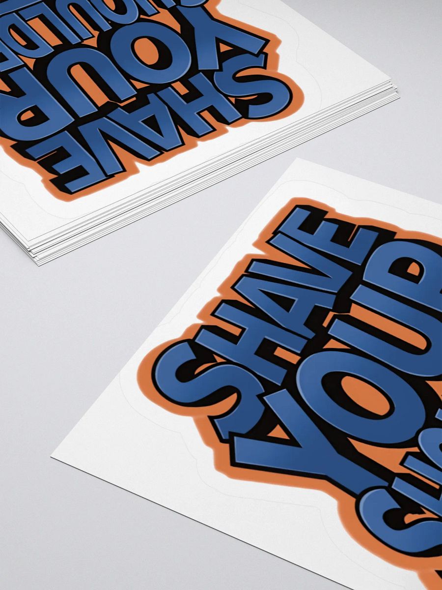 Shave Your Shoulders Sticker product image (10)