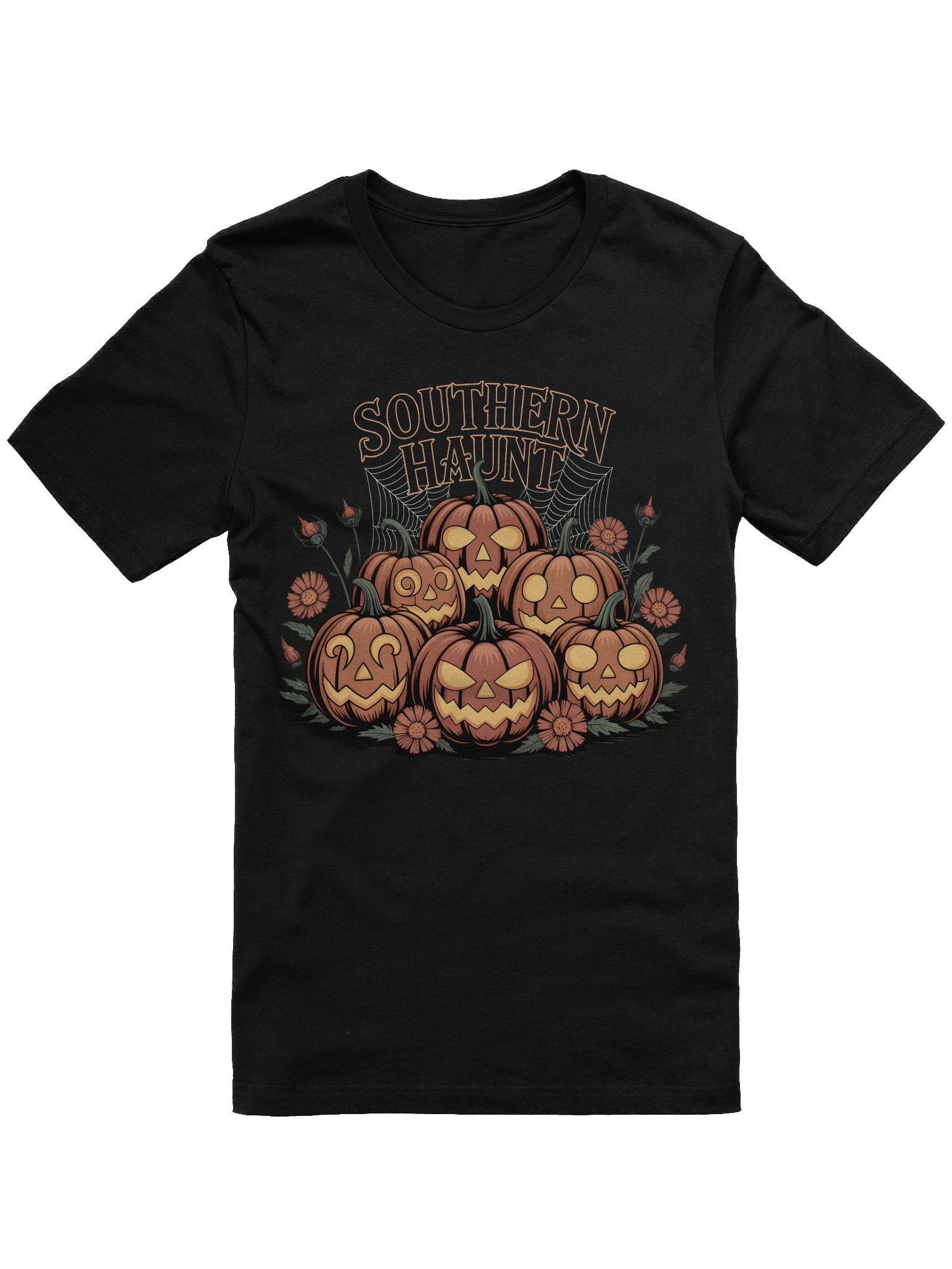 Glowing Pumpkin Patch T-Shirt product image (1)