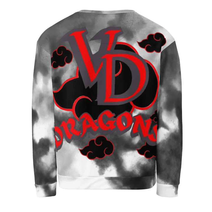 THE BLOOD RED RAIN CLOUD overcast sweatshirt product image (2)
