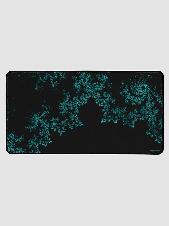 Fractal Desk Mat / Mousepad (Black) product image (1)