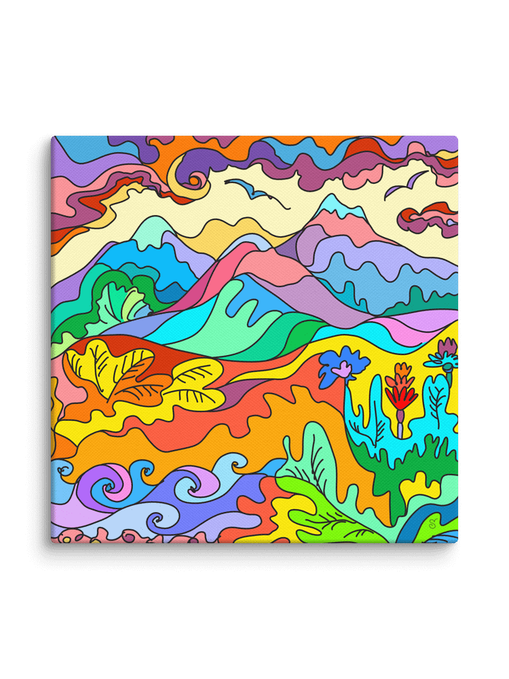 Psychedelic Dreams Canvas Collection - Paradise Landscapes No. 1 product image (2)