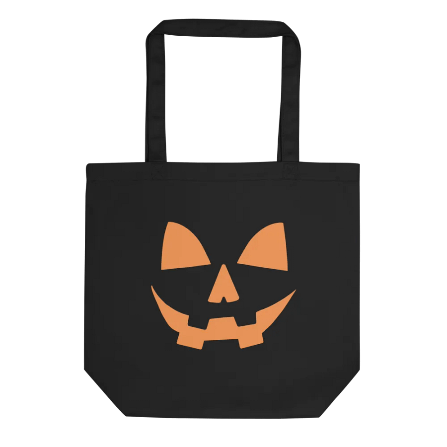 Jack-O-Lantern-Tote Bag-Black product image (1)